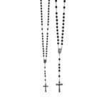 Terço de Pedra Natural Vulcânica de Lava 6MM - Image 2