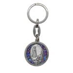 Porta-Chaves de Metal redondo c/resina Florida, Aparição, Sortido misto - Image 7