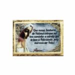 Iman em madeira folhas – Coloque no teu Caminho