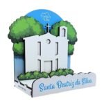 Mini Expositor em Madeira,Coleção L&L,Santa Beatriz da Silva - Image 3