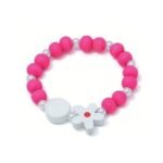 Pulseira de Madeira Infantil c/Flor - Cores Sortidas - Image 6